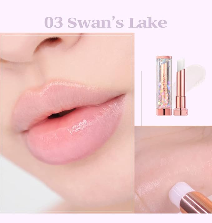 Sparkle Cute Changes Color Lip Balm color