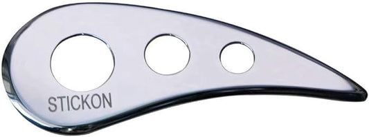 STICKON Stainless Steel Gua Sha Scraping Massage Tool IASTM Tools Great Soft Tissue Mobilization Tool (H Shape)