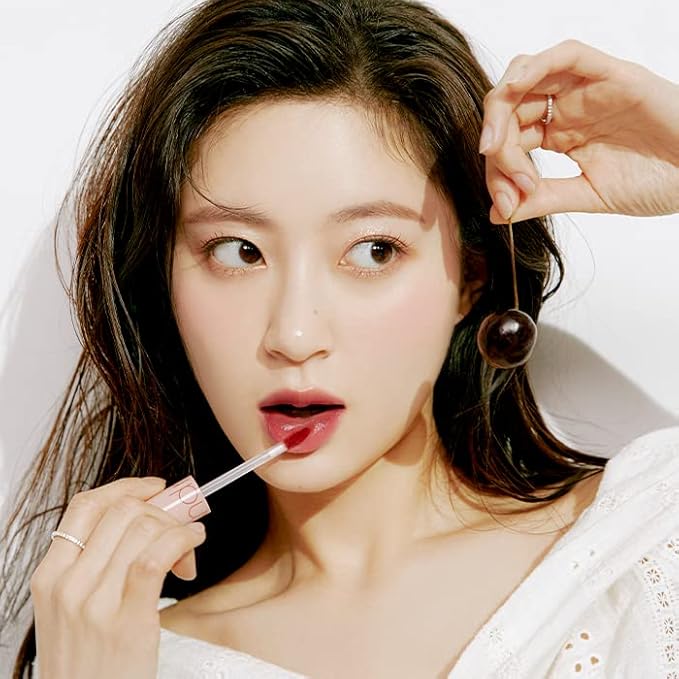 rom&nd Juicy Lasting Tint 24 PEELING ANGDOO, Vivid color, & Glossy Finish, Long-lasting, MLBB, moisturizing, Highly-Pigmented, Clear Natural Makeup, Lip for Daily Use, K-beauty, 5.5g / 0.2 oz