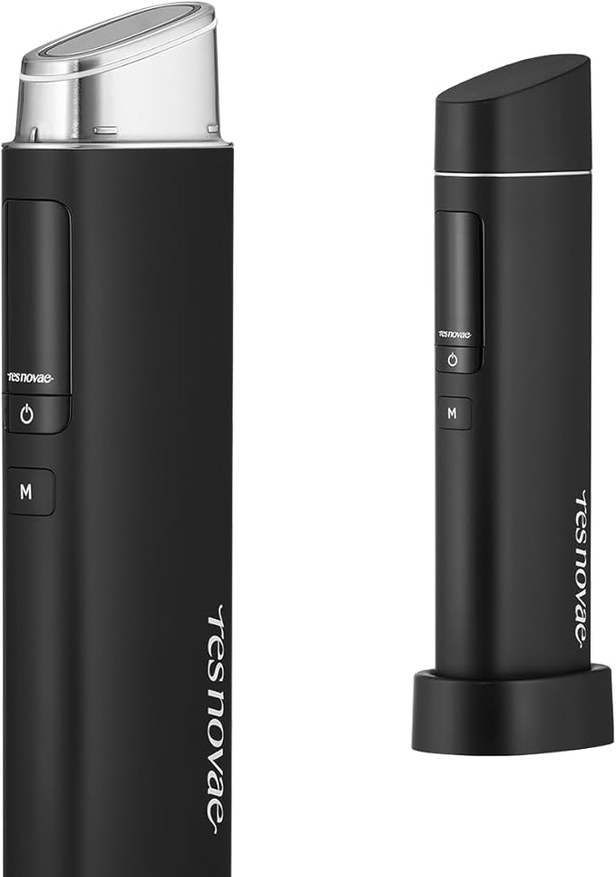 Core Impact – Face Massager for Sagging Skin, Boosts Skincare Absorption, Supports Radiant Glow and Lifting Effect (Midnight Black)