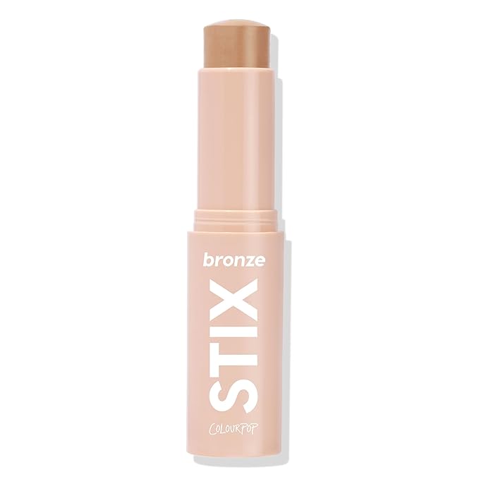 ColourPop Cream Bronzer Stick - Blendable Cream Contour & Glowy Summer Makeup with a Natural, Matte Finish - Buildable Formula for Shimmer-Free, Sun-Kissed Warmth - Laguna Beach (0.28 oz)