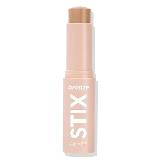 ColourPop Cream Bronzer Stick - Blendable Cream Contour & Glowy Summer Makeup with a Natural, Matte Finish - Buildable Formula for Shimmer-Free, Sun-Kissed Warmth - Laguna Beach (0.28 oz)