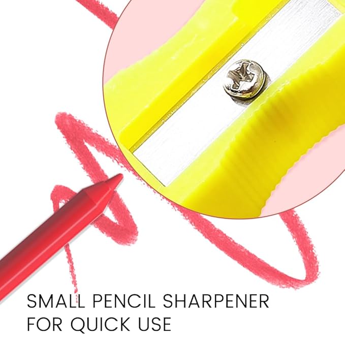 evpct 3Pcs Vermilion Rose Red Matte Long Lasting Wear Lip Liner Pencils Makeup Set for Shaping & Sculpting Lips, No Transfer Waterproof Pigmented Lip Liner Crayon lipliners Lipstick Pencil 17+19+21