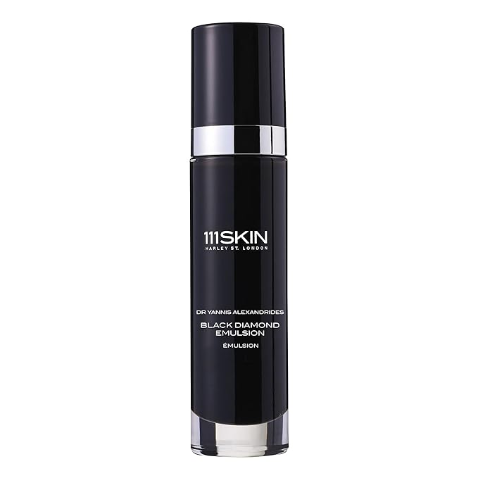 111SKIN Black Diamond Emulsion, Lightweight Age-Defying Face Cream, Generates Collagen Production, NAC Y2 Improves Elasticity (1.7 fl oz)