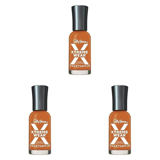 Sally Hansen Xtreme Wear, Claydreaming, Nail Polish, Doesn't Chip, Beautiful Colors, Long Lasting, Fade Resistant, Easy to Apply, 0.4oz (Pack of 3)