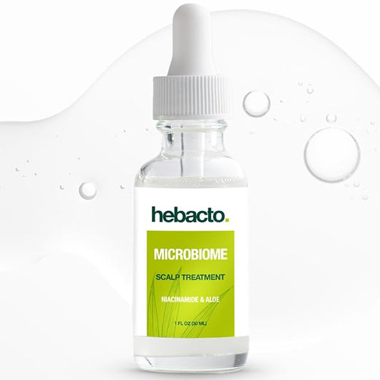 Hydrating Scalp Serum with Niacinamide and Aloe Vera, Leave-In Scalp Treatment, Microbiome-Friendly, Soothes Dry & Itchy Scalp, USA-Made Formula