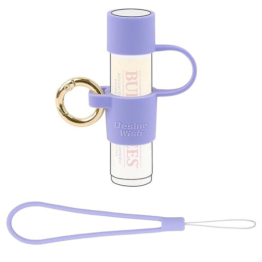 Desing Wish Silicone Lip Balm Holder Purple