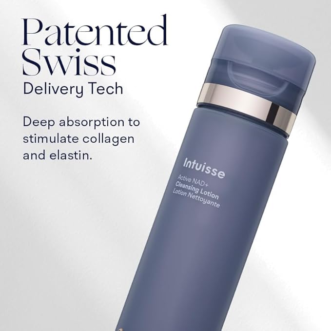 Active NAD+ Prebiotic Toner - Micellar Water & Makeup Remover– 5% Pharma-Grade NAD+ Cleanser with Centella Asiatica & A-Glucan Oligosaccharide – Swiss Liposomal Technology – 100ml