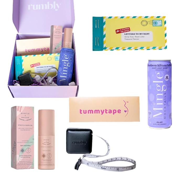 2nd Trimester Mom-to-Be Essentials Box - Gift for Expecting Moms - Care Package with Essential New Mommy Items & Pregnancy Must-Haves