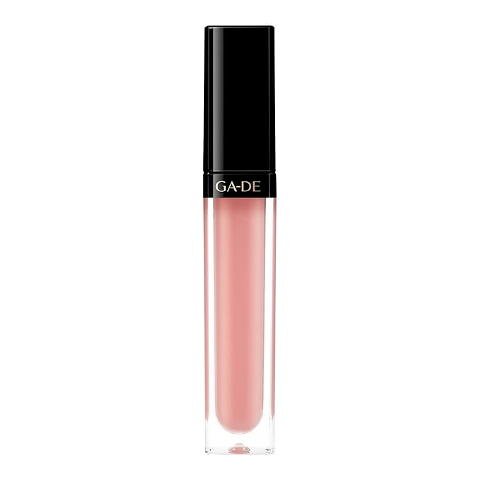 GA-DE Crystal Lights Lip Gloss, 525 - Enriched with Light-Reflecting Crystal Pearls - Smooth Silky, Rich Color - Moisturizes and Adds Shine - 0.2 oz