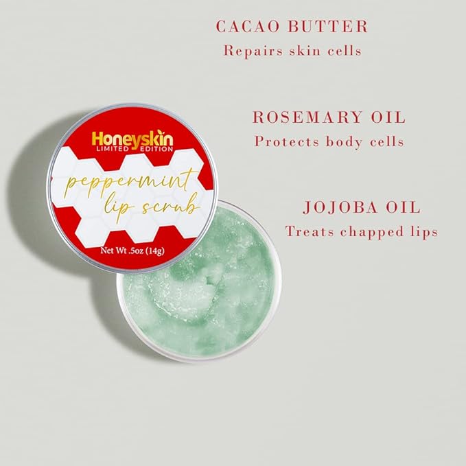 Lip Exfoliator Scrub and Lip Treatment Lips