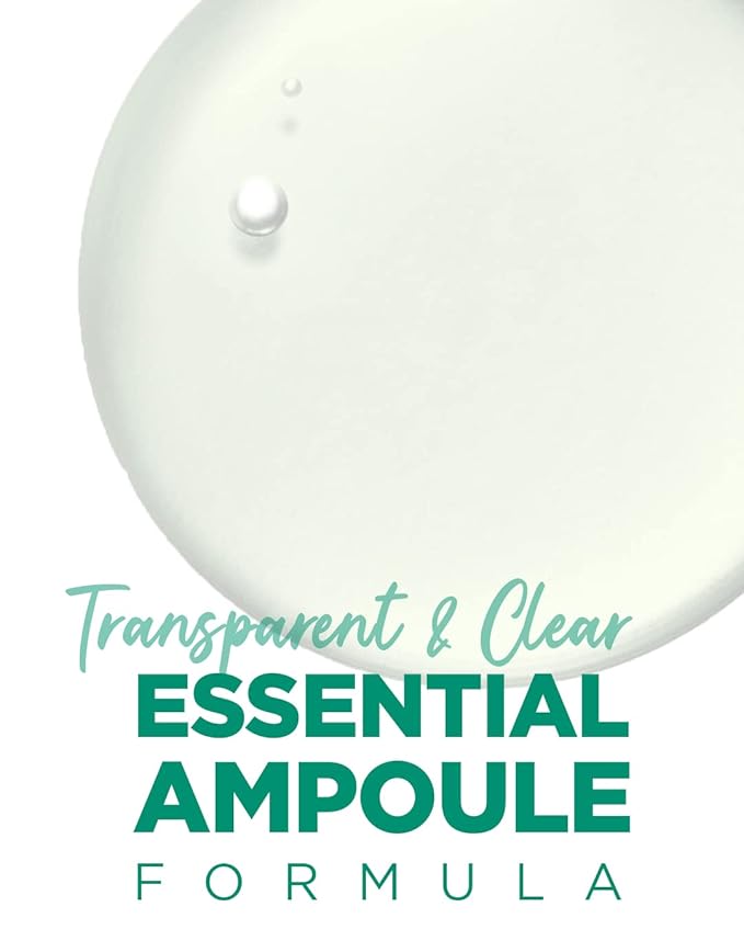 AMPLE:N Centel Calming Shot Ampoule - Korean Soothing Face Serum with Centella Asiatica to Calm Irritated & Sensitive Skin - Redness Relief, Acne Spot Treatment & Moisturizing, 1.01 fl.oz.