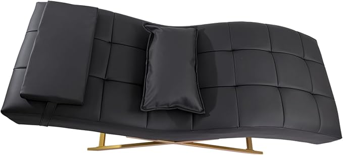 TATARTIST Lash Bed Professional Eyelash Extension Bed Comfortable Curved Cushion Treatment Table Beauty Salon Spa Massage Table for Lash Technicians (Black)