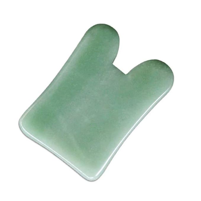 Gua Sha Facials Tools for Nose Massage Tools Board Natural Jade Stone for SPA Acupuncture Therapy Trigger Point Treatment