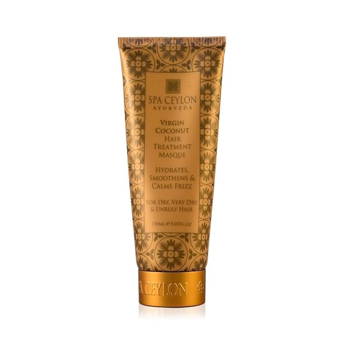 SPA CEYLON Virgin Coconut Hair Treatment Masque | Deep Conditioning | Hair Repair | 100% Vegan & Vegetarian | Best for Dry, Very Dry & Unruly Hair