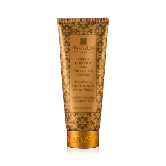 SPA CEYLON Virgin Coconut Hair Treatment Masque | Deep Conditioning | Hair Repair | 100% Vegan & Vegetarian | Best for Dry, Very Dry & Unruly Hair