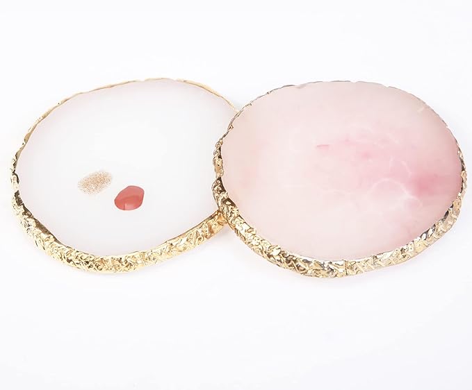 2Pack Resin Nail Art Palette,Nail Art Color Mixing