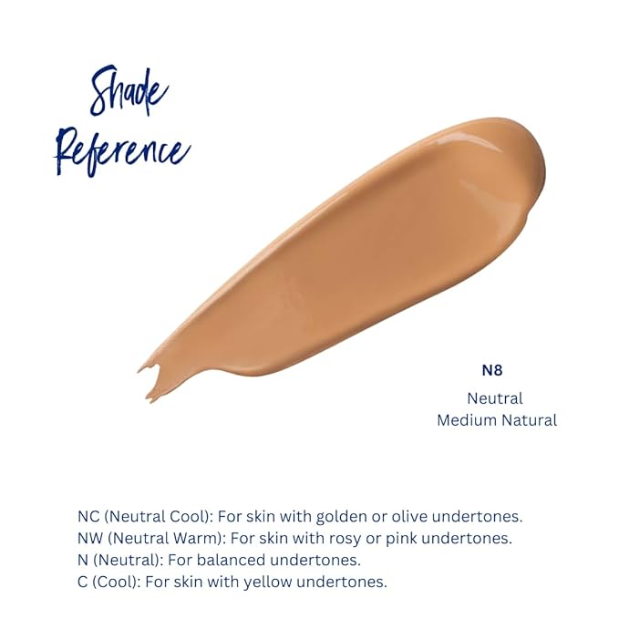 Best Bronze Bombshell Body Makeup - Tattoo Cover Up Makeup & Body Foundation Waterproof - Tattoo Concealer Waterproof for Scars, Varicose Veins Cover Up & Leg Foundation (N8 Medium Natural)