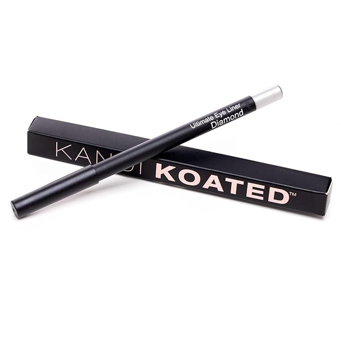 Kandi Koated Amp Eyeliner Pencil [Diamond] Metallic Eyeliner Pencil | Water-Resistant Colored Eye Pencil | Paraben-Free, Cruelty-Free | Beauty & Makeup