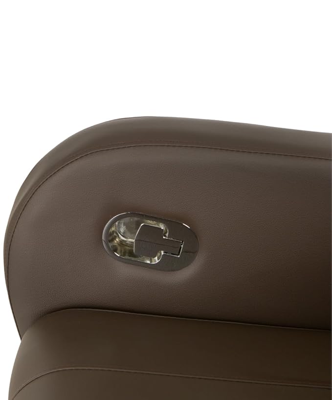 Buy-Rite Lexus Backwash Unit with Tilting White Porcelain Shampoo Bowl, Extra Wide Foam Padded Seat, Kick-Out Leg Rest & Single Handle Faucet - Salon Shampoo Chair, TS-8018B-ESP-WHITEBOWL