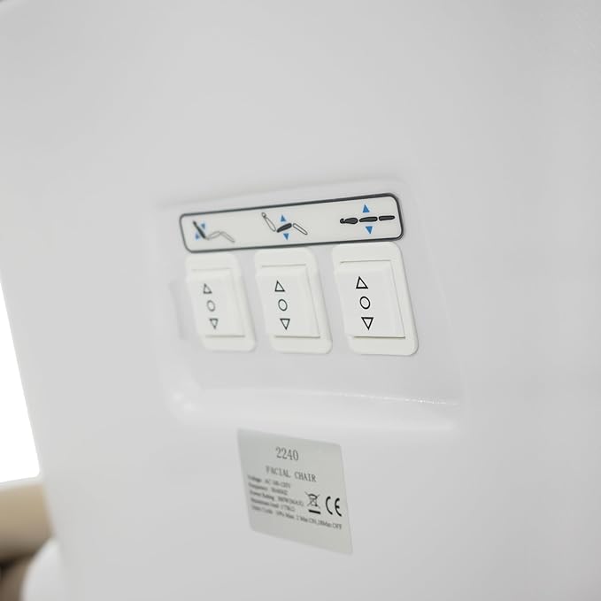 SKINACT Venus Electric Medical Spa Treatment Table/Chair with Free Hand Remote Control (Sand)