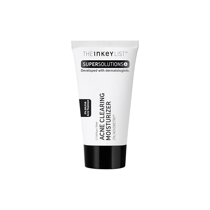 The INKEY List SuperSolutions Novoretin 2% Moisturizer, Skin Clearing Moisturizer to Reduce Blemishes and Breakouts While You Sleep, Non-Comedogenic 1.69 fl oz