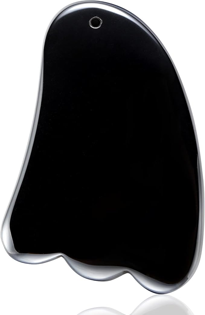 HOTACE Terahertz Energy Stone Gua Sha Scraper Tools Lymphatic Drainage Massager Facial Beauty Tools-Claw Shape