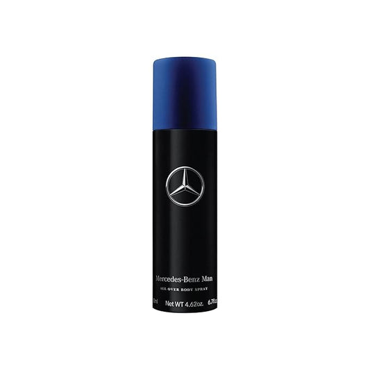Mercedes-Benz Man - Body Spray for Men - Woody Fruity Fragrance with Ambrette and Cedar - Long-Lasting Mens Body Spray - All Over Freshness - 6.7 oz