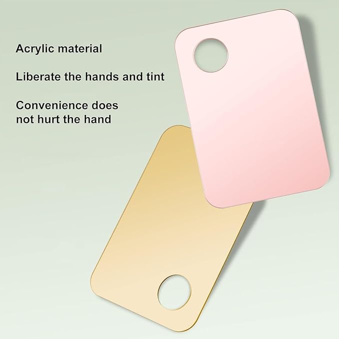 Pink Cosmetic Makeup Palette, Nail Art Palette