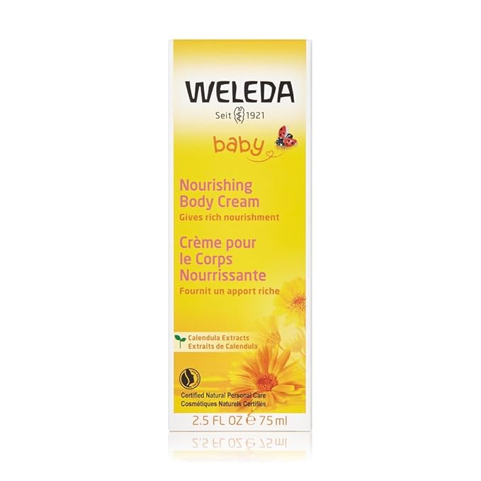 Weleda Calendula Body Cream, 2.5 Fluid Ounce
