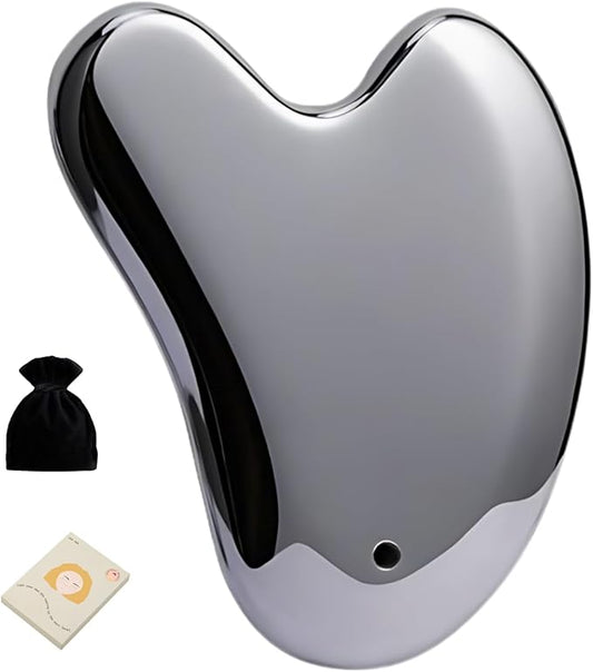 Terahertz Stone Gua Sha Mothers Day Gifts for Mom Scraping Tools Gua Sha Facial Tools Guasha Tool for Face Body Lymphatic Drainage Massager