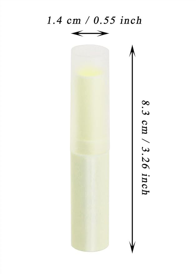 0.14oz Empty Flavored Lip Balm Container (Beige)