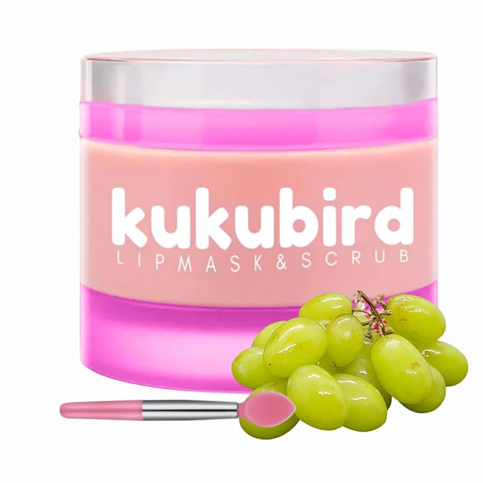 kukubird Exfoliating Lip Scrub Lip Care Lips-Grape