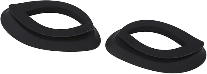 LED Photon Facial Cover Eye Cover Silicone Protective Eye Patch for Skin Rejuvenation Face Guard Device (Black)