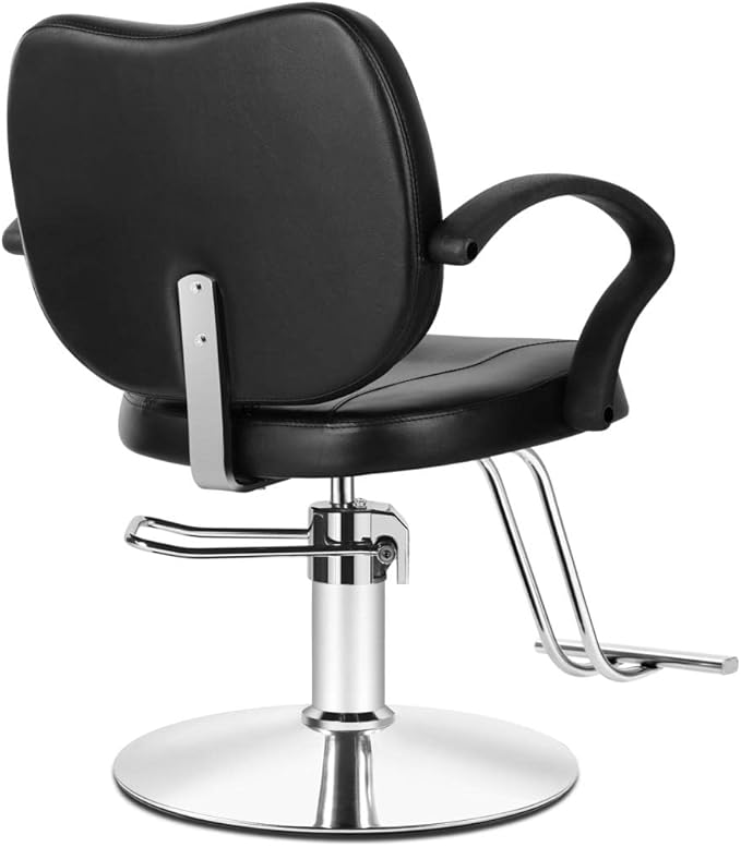 Artist hand Salon Chair for Hair Stylist, Comfortable Barber Chair Hydraulic Pump Stylist Chairs for Salon with Extra Wide Seat, Spa Beauty Equipment for Hair Stylists for Barbershop and Home
