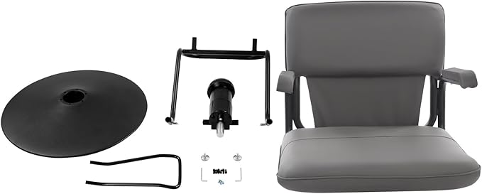 Barber Salon Chair for Hair Stylist,Hair Chair for Barbershop Home Height Adjustable & 360° Swivel Styling Salon Chairs Spa Beauty Salon Equipment, 550Lbs Capacity (Grey)