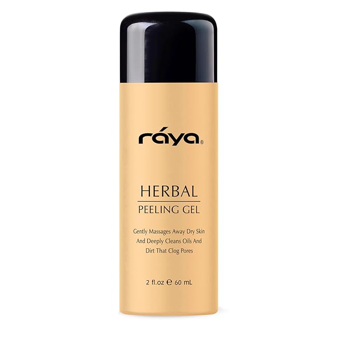 RAYA Herbal Facial Peeling Gel (110) | Gentle and Soft Exfoliator for Oily Skin | Helps Minimize Pores and Brighten Complexion