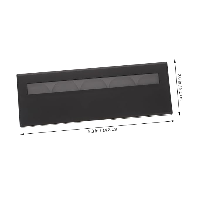 2Pcs 5 makeup pallet eyeshadow pans magnetic empty Palette Containers makeup container Eyeshadow Empty Case sample containers Eyeshadow Case cosmetic makeup powder travel