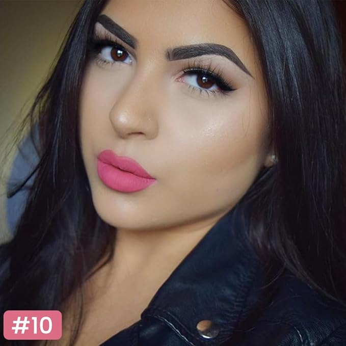 Kaely Dusty Pink Longwear Liquid Lip Liner Waterproof, 24 Hour Long Lasting Lip Liner Stain Marker Pen, 2-in-1 Matte Semi Permanent Lipliner & Lipstick, Vegan & Cruelty-Free, 10