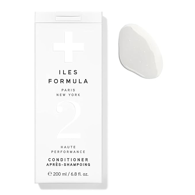 ILES FORMULA Conditioner for Dry, Damaged, Color Treated Hair – Deeply Moisturizing & Hydrating Hair Repair, Anti-Frizz, Silicone & Sulfate Free Professional Conditioner for Women, Salon Grade (200ml)