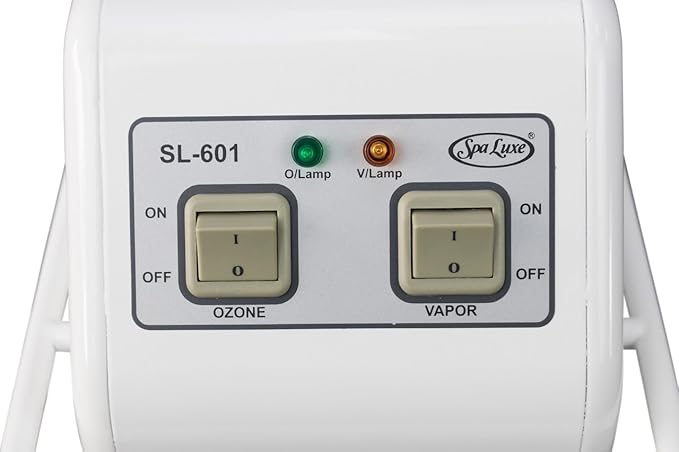 2 in 1 Facial Steamer and Magnifying Lamp Combo (SL-601 & 1001T) (White)