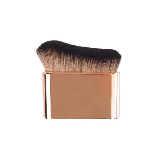 COSHINE Big Self Tanning Blend Brush, Professional Self Tanner, Kabuki, Powder, Foundation, Blusher, Shadow, Bronzer, Face and Body Brush (ROSE GOLD)