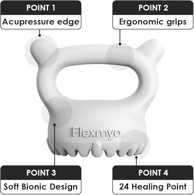 Ceramic Gua Sha Fascia Tool. K-Beauty US Patented, Face & Body Massager for Lymphatic Drainage, Cellulite, Muscle Recovery & Trigger Point Relief – Non-Toxic Clay, Durable & Easy Grip. Made in Korea