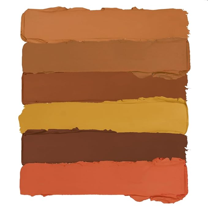 KimChi Chic Undercover Hoe Corrector Palette - Full Coverage Concealer, Creamy, Long Wearing, Hides Dark Circles & Blemishes Cruelty Free, Deep 0.25oz