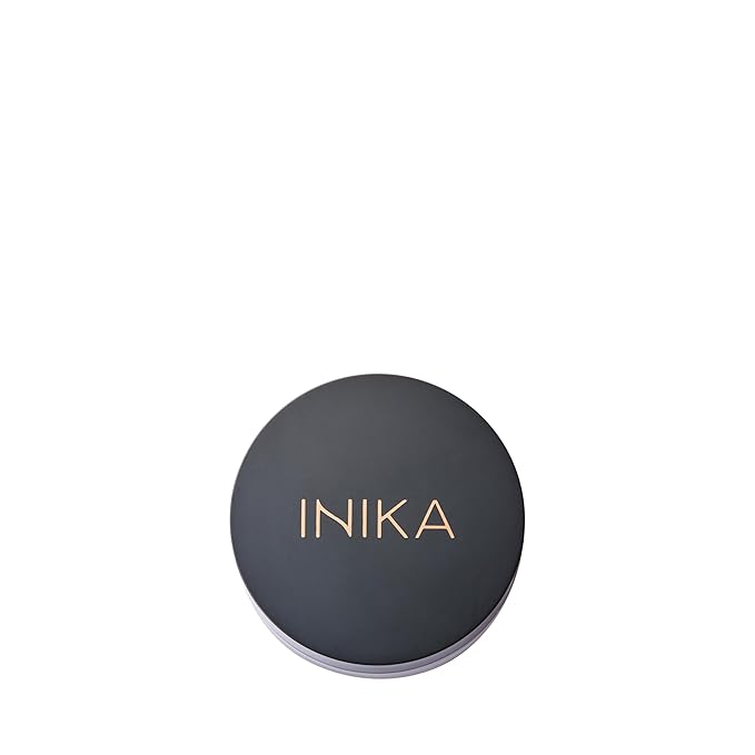 INIKA Organic Mineral Powder Foundation with SPF 25 - Vegan Makeup, Natural Looking, Buildable Coverage, Flawless Radiance & Glow, Blemish Coverage, Cruelty Free, Sustainable Packaging, Unity, 8g