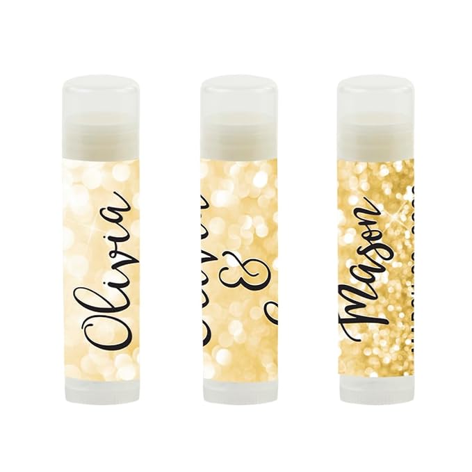 Andaz Press Personalized Bridal Shower Bachelorette Glitter