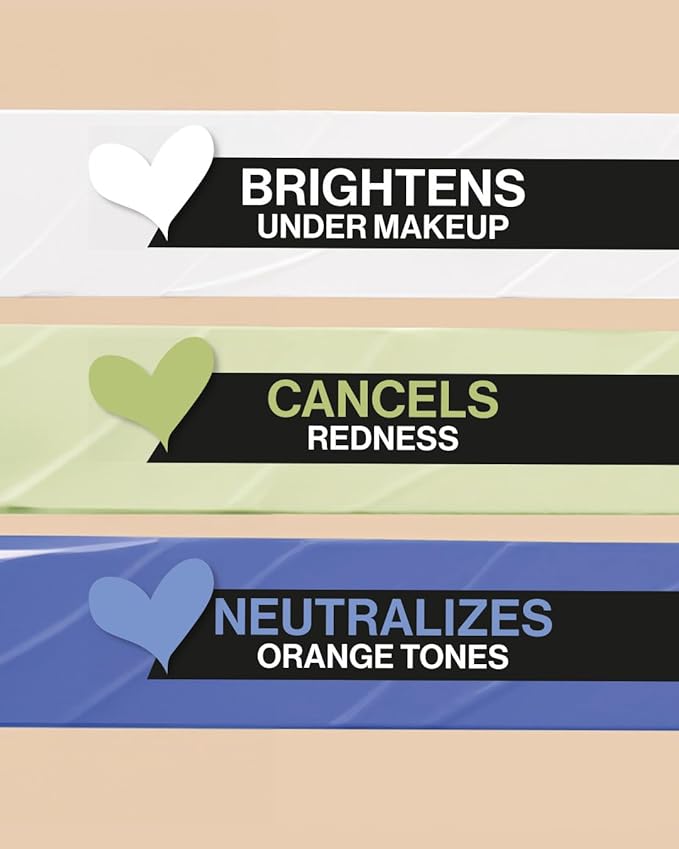 wet n wild Photo Focus Care Color Corrector, Blue Biotin-Infused, Seamlessly Buildable for All Skin Types, Lightweight Formula for Flawless Correction, Vegan & Cruelty-Free - Blue