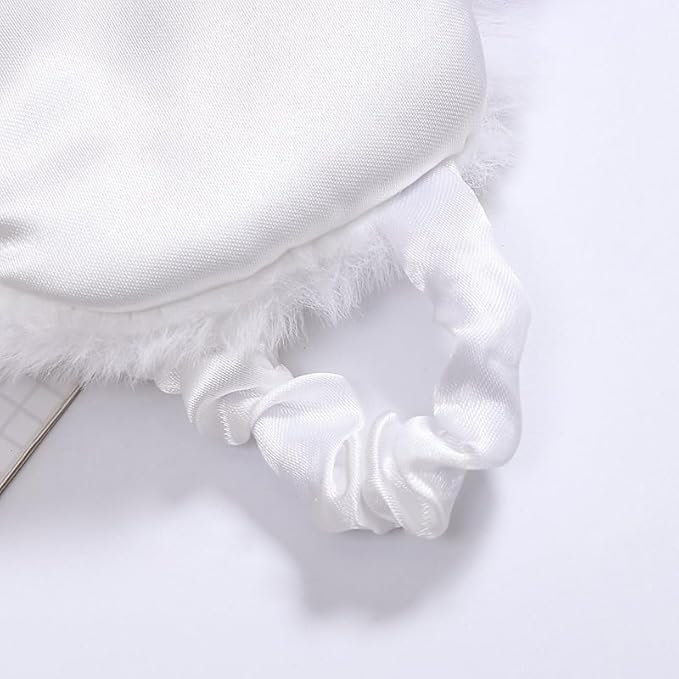 Fox Eye Mask Plush Fox Cloud Sheep Dream Eye Cover Sleeping Mask Eye Band Shade Blindfold Goggles Relax Travel Eye Patch