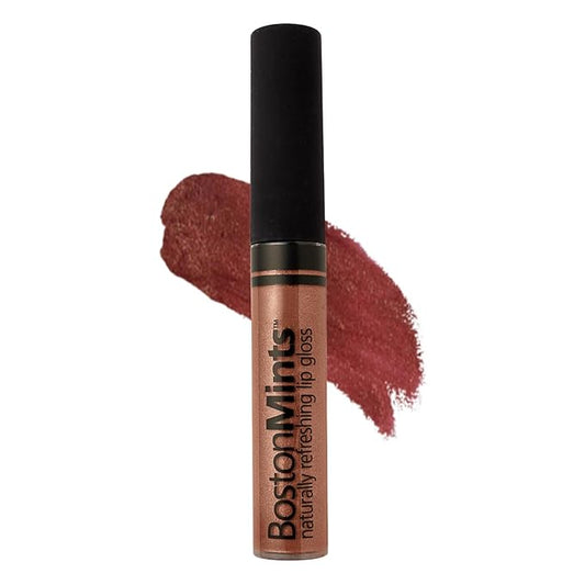 Bean Towne Vegan, Gluten and Cruelty-free Lipgloss with a long lasting, non-sticky formula with Aloe, Vitamins C & E, and Botanical mint, Clean Beauty for soft, moisturized lips.