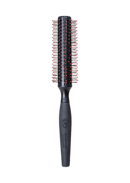 Cricket Static Free RPM 12 Row Round Hair Brush - Curling, Blow Drying, Detangling and Styling Wet or Dry, Suitable for All Hair Types